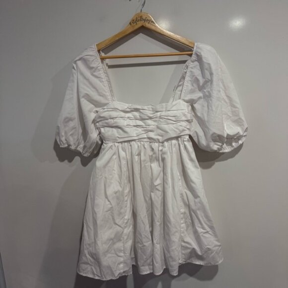 Abercrombie & Fitch Emerson Poplin Mini Dress - Picture 4 of 10